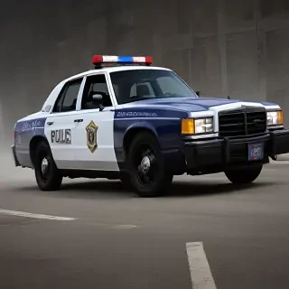police car wallpaper