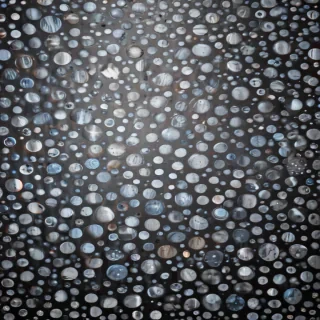 polka dots transparent