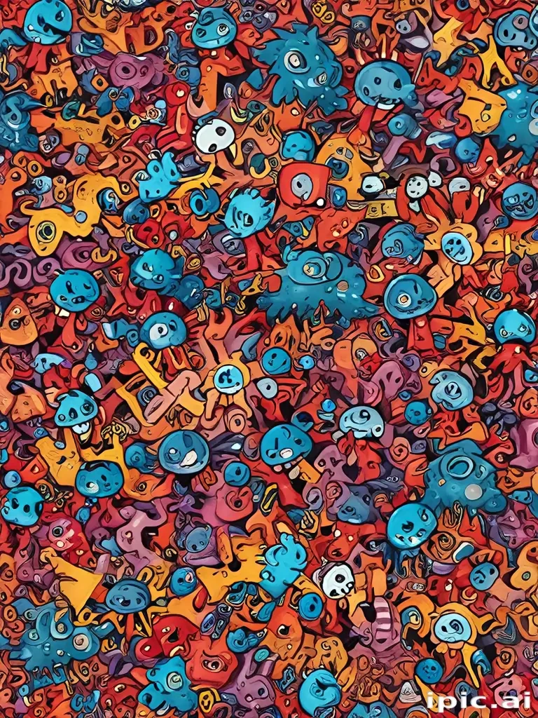 crazy background