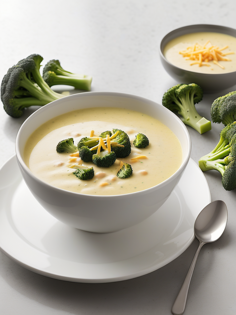 what to have with broccoli cheese soup