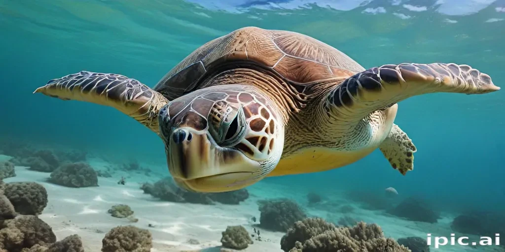 sea turtle desktop background