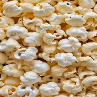 transparent popcorn