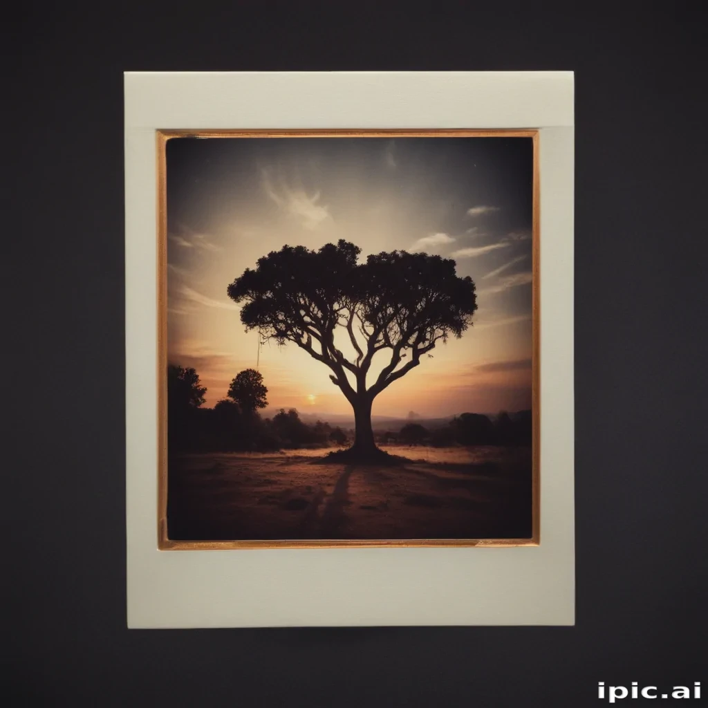 aesthetic polaroid frame
