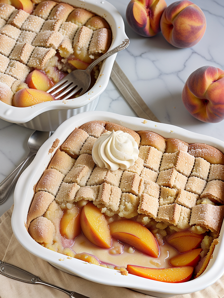 peach cobbler recipes with cake mix