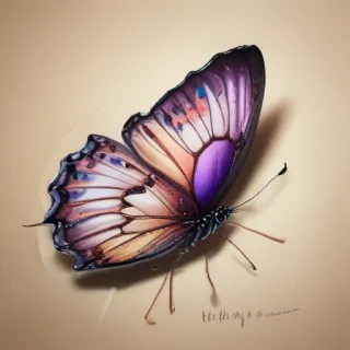 picture of a butterfly drawing