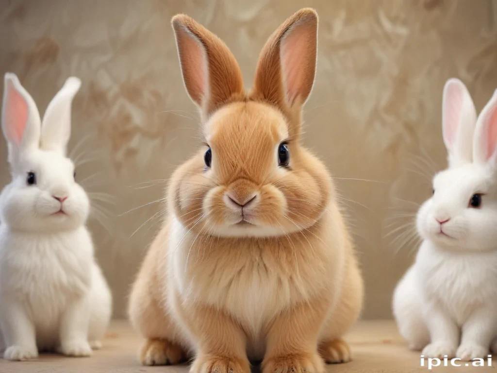 cute bunny background