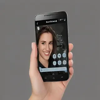 hold phone png