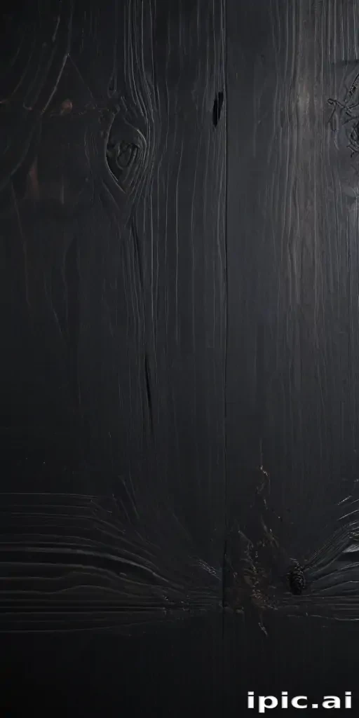 wooden texture black