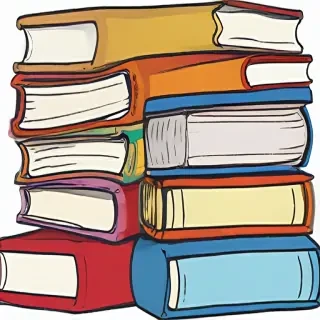 stack of books clipart