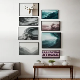 aesthetic wall art