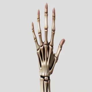 skeleton hand png