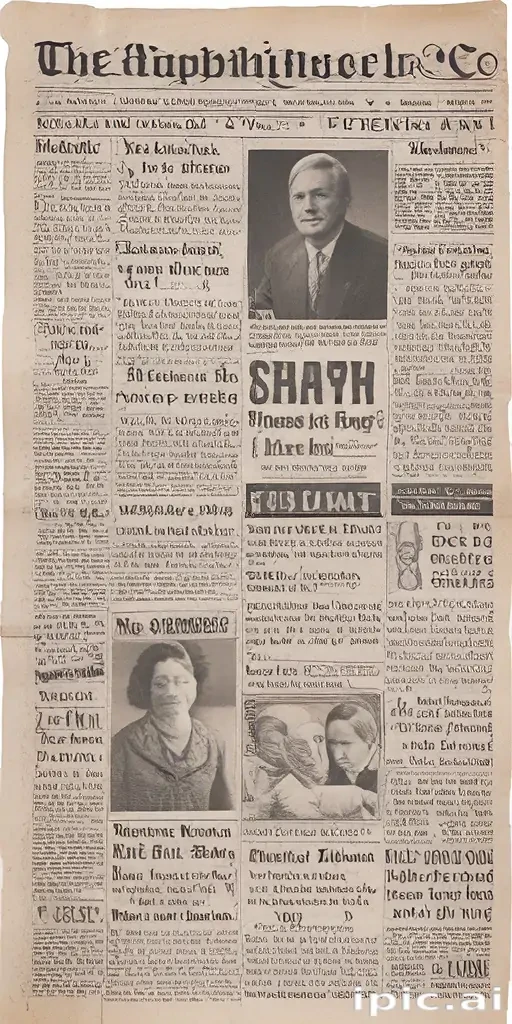 ripped newspaper png
