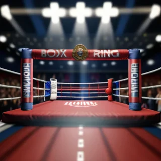 background boxing ring