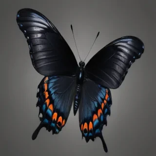 black butterfly png