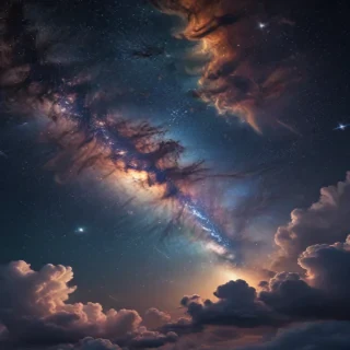 starry background aesthetic