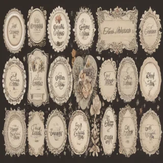 scrapbook stickers png