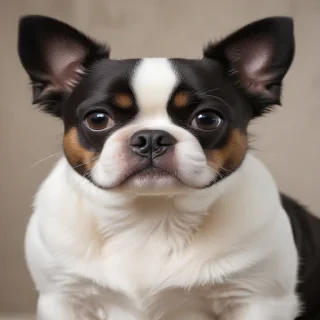boston terrier pekingese mix