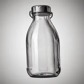 water bottle drawing