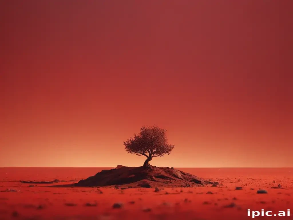 red bg plain