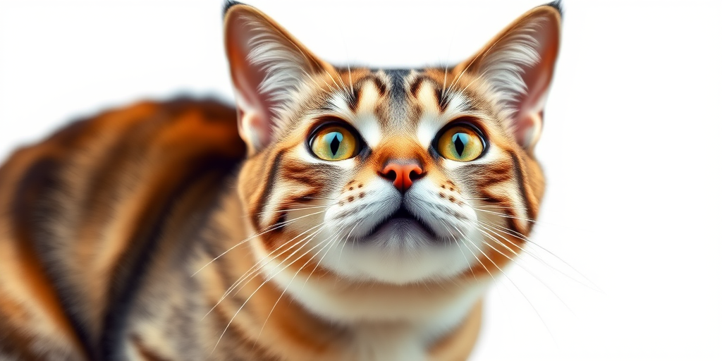 Create a detailed vector graphic of a stylized cat, using a top-down view, high resolution at 300 DPI, utilizing a Canon EOS R5 with a 50mm lens at f/1.8 to create a sharp focus on the subject.