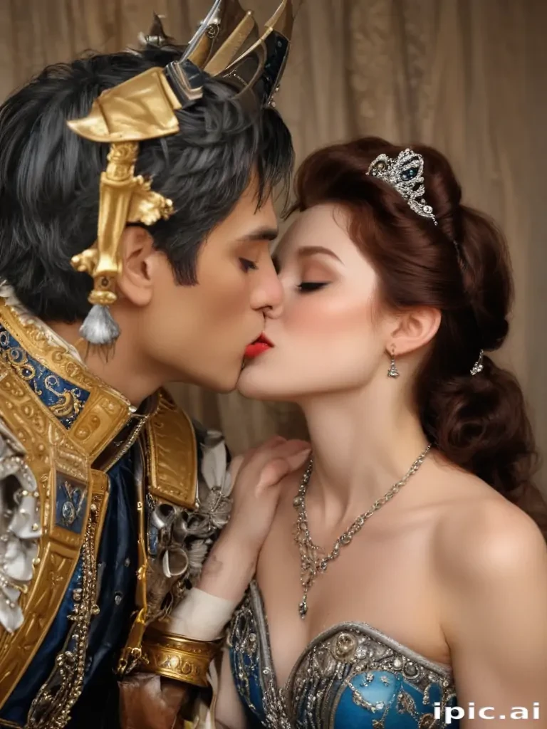 aesthetic kiss