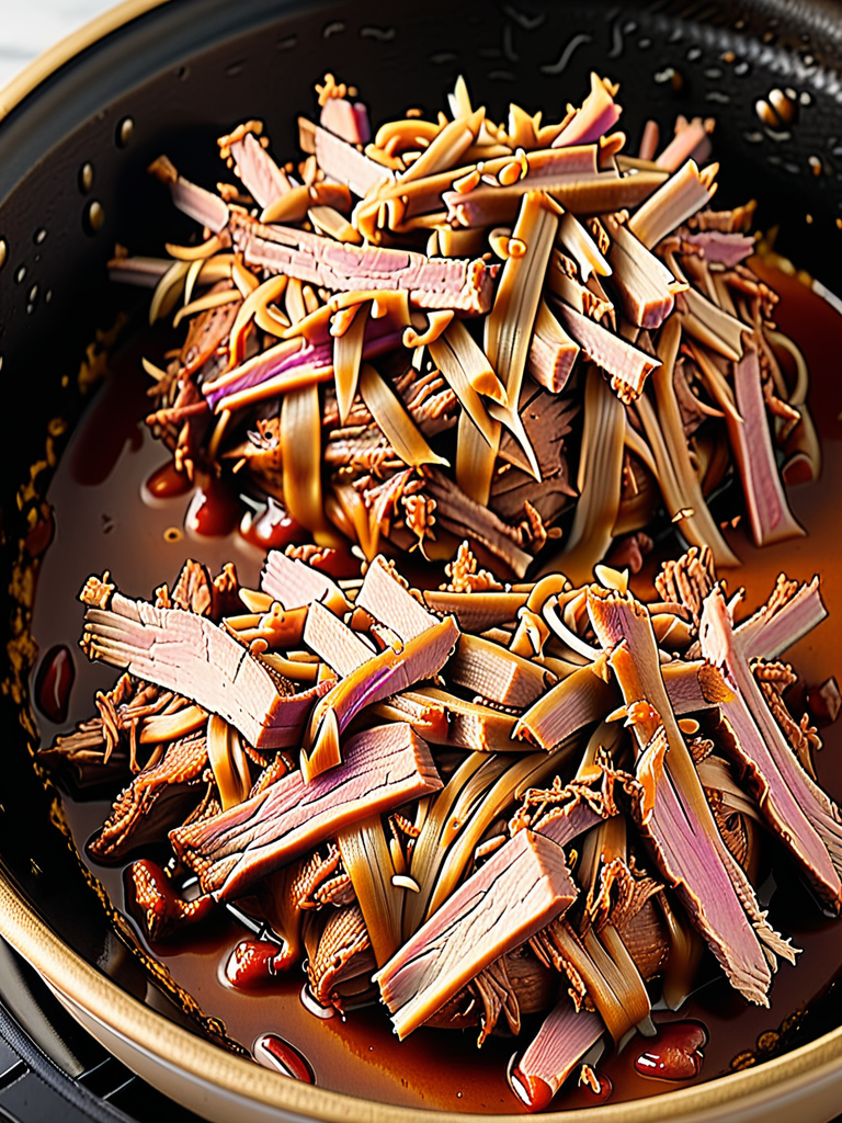 pulled pork on stove top