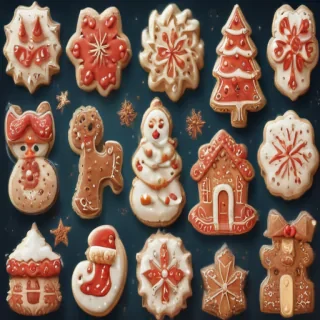 clipart christmas cookies