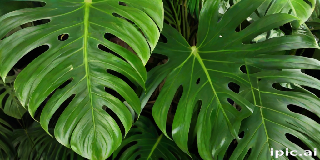 monstera background