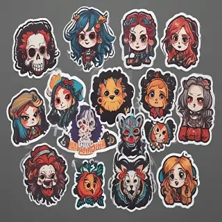 stickers mockup