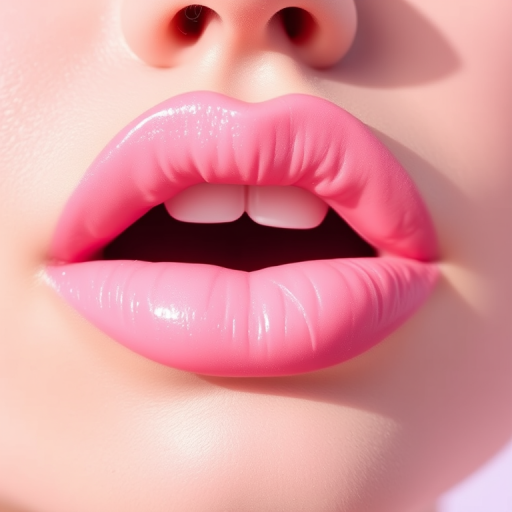 Whimsical "Cotton Candy Cloud" lip mousse offering a lightweight, airy texture with vibrant pastel pigmentation, ideal for playful and kawaii-inspired makeup styles