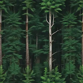 green forest aesthetic