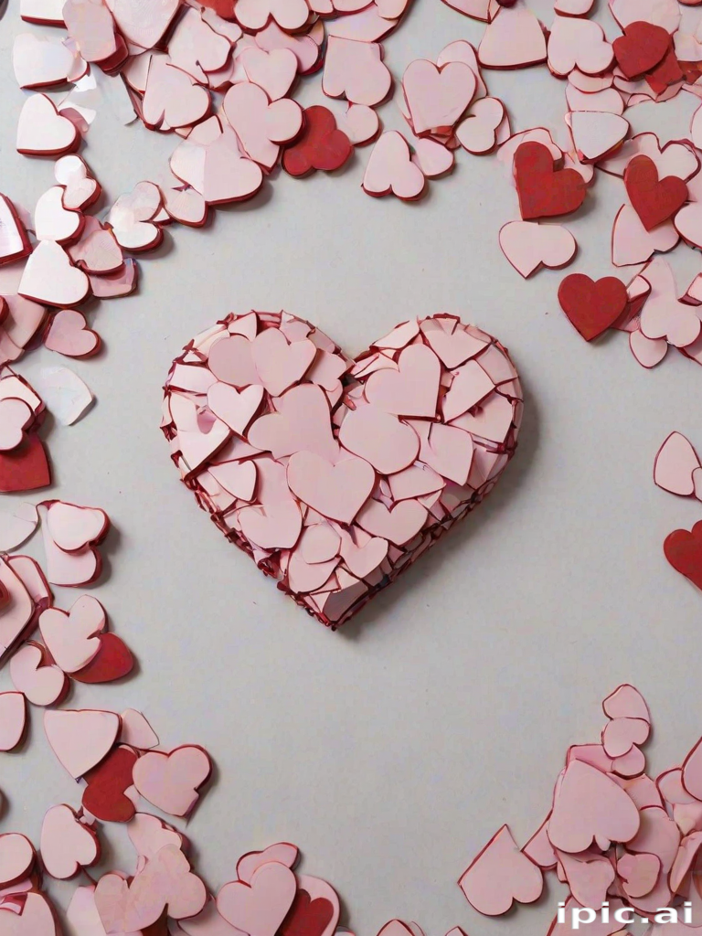 broken heart aesthetic