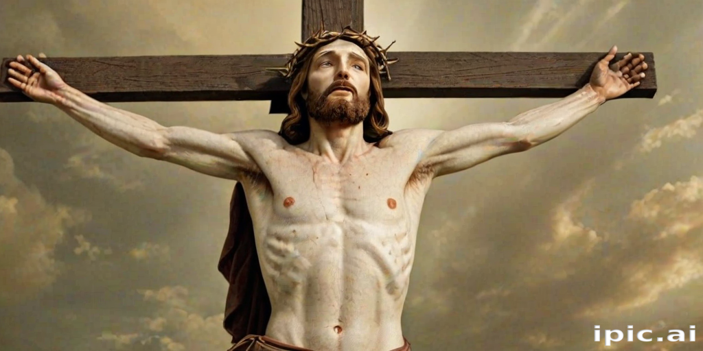 jesus on the cross pictures