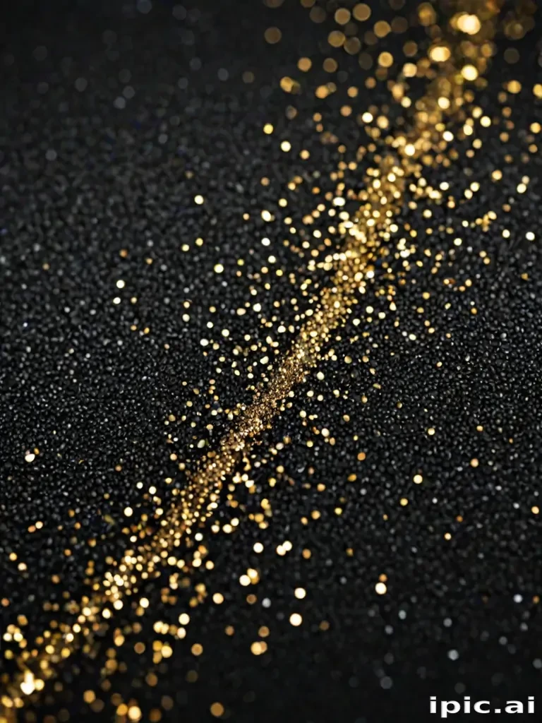 black and glitter background
