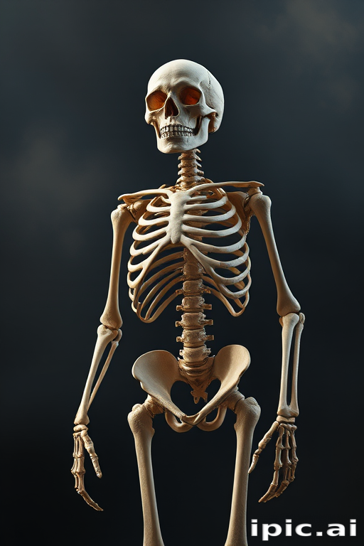 skeleton background