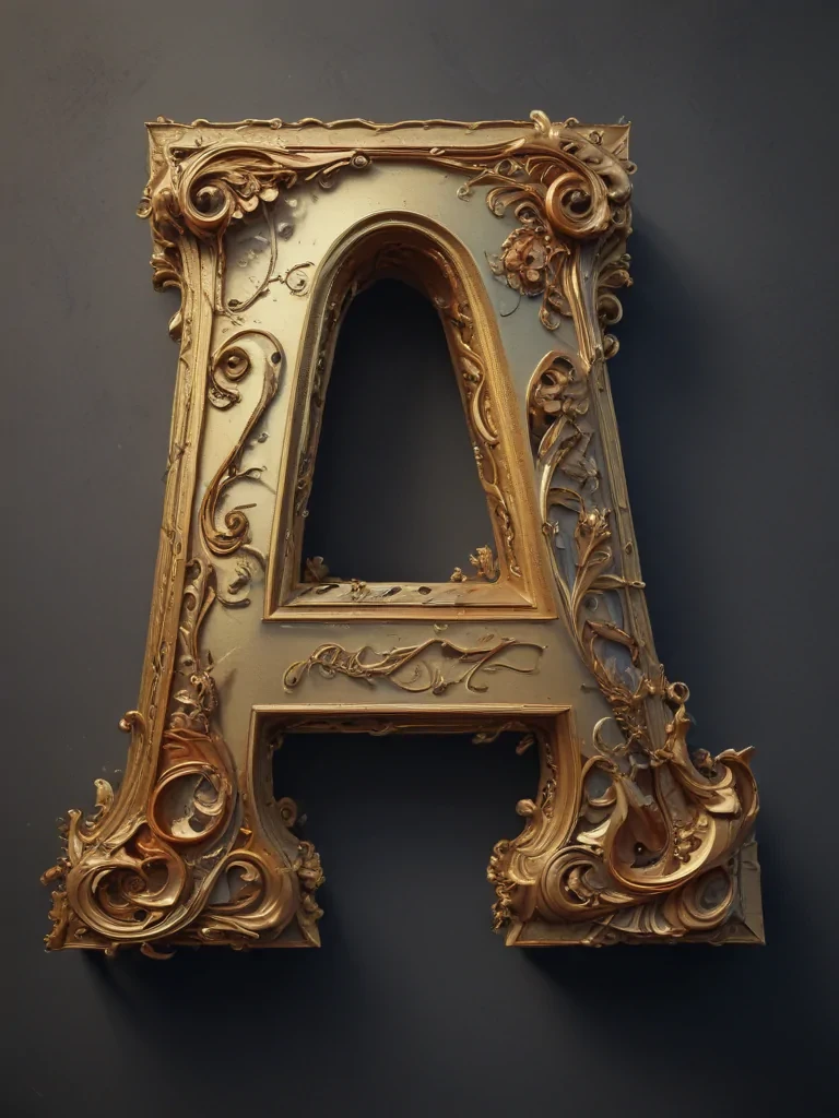 letter a png