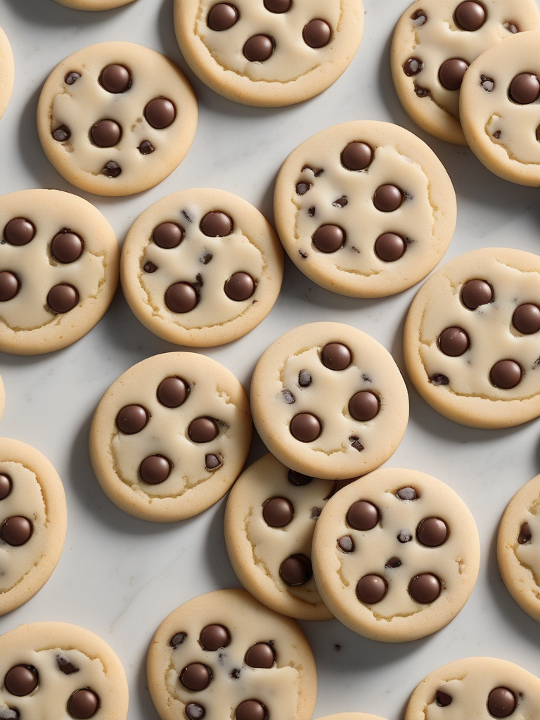 cut out cookies chocolate chip