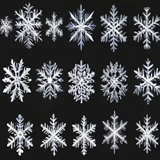 snowflakes png transparent