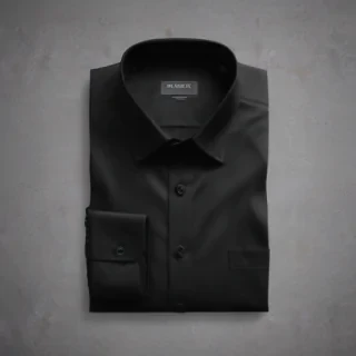 black shirt mockup