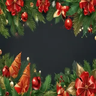 merry christmas clipart transparent background