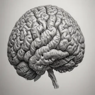 brain sketch