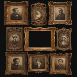 vintage frames png