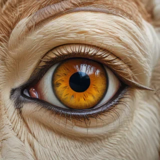goat eyes