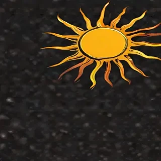 transparent background sun clipart