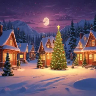 cartoon christmas backgrounds