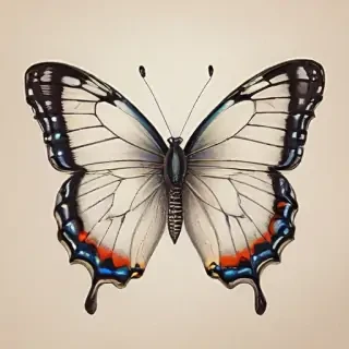 pictures of drawings of butterflies