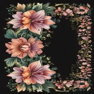 clipart floral border