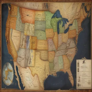 map of usa