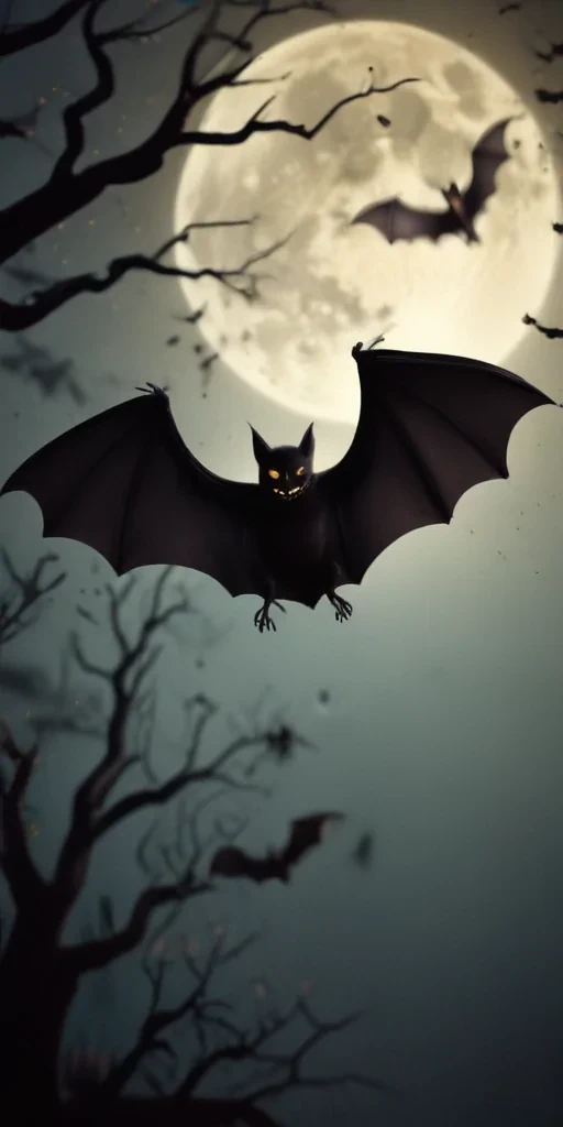 pics of halloween bats