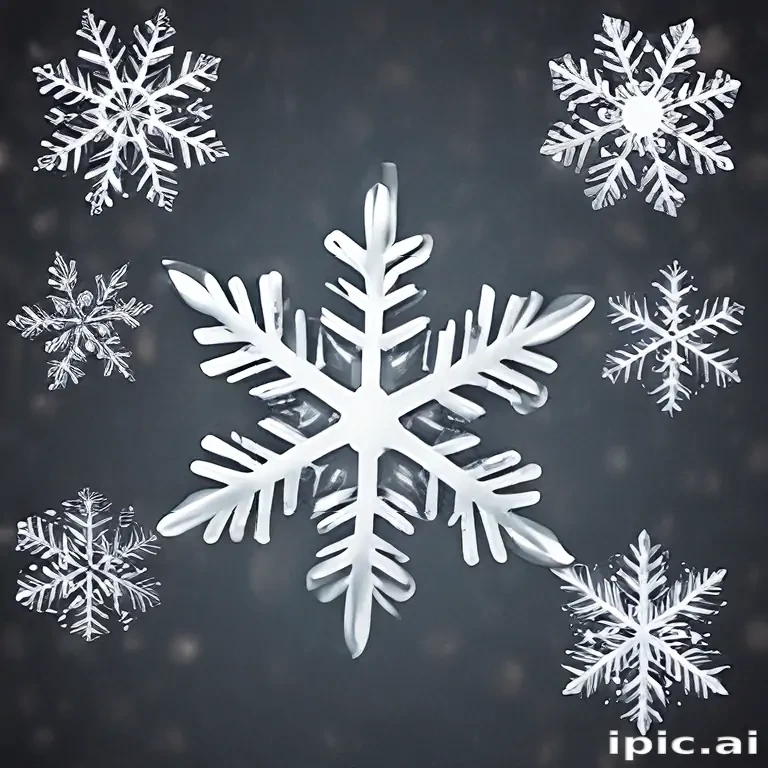 snowflake clipart transparent background